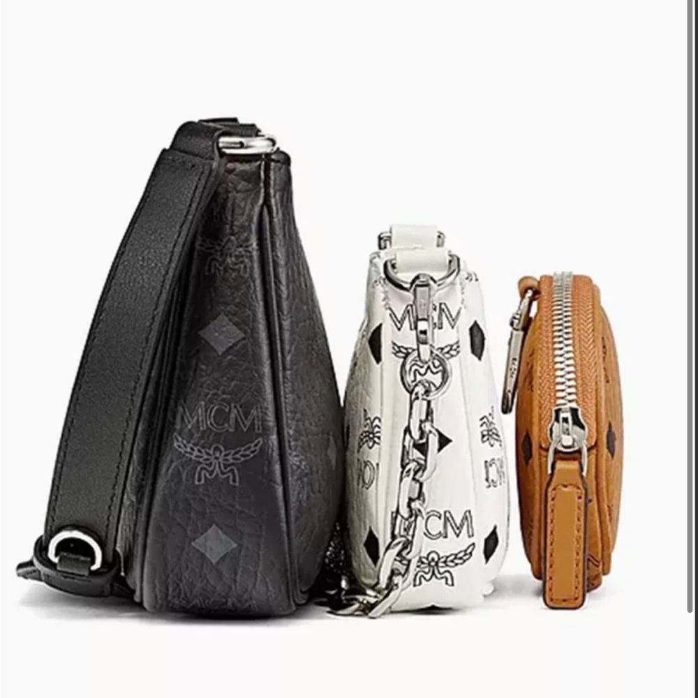 MCM Essential Visestos Original Crossboy Pouch Trio. Limited edition. - Picture 15 of 16